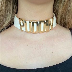 Harley Quinn White Choker